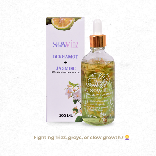 Bergamot + Jasmine Hair Oil